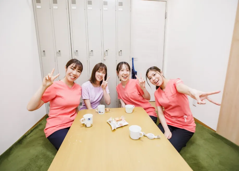 助け合える仲間がいる、温かな職場環境