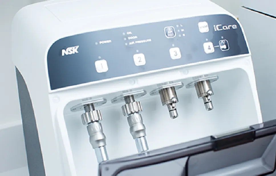 ハンドピース自動洗浄注油装置