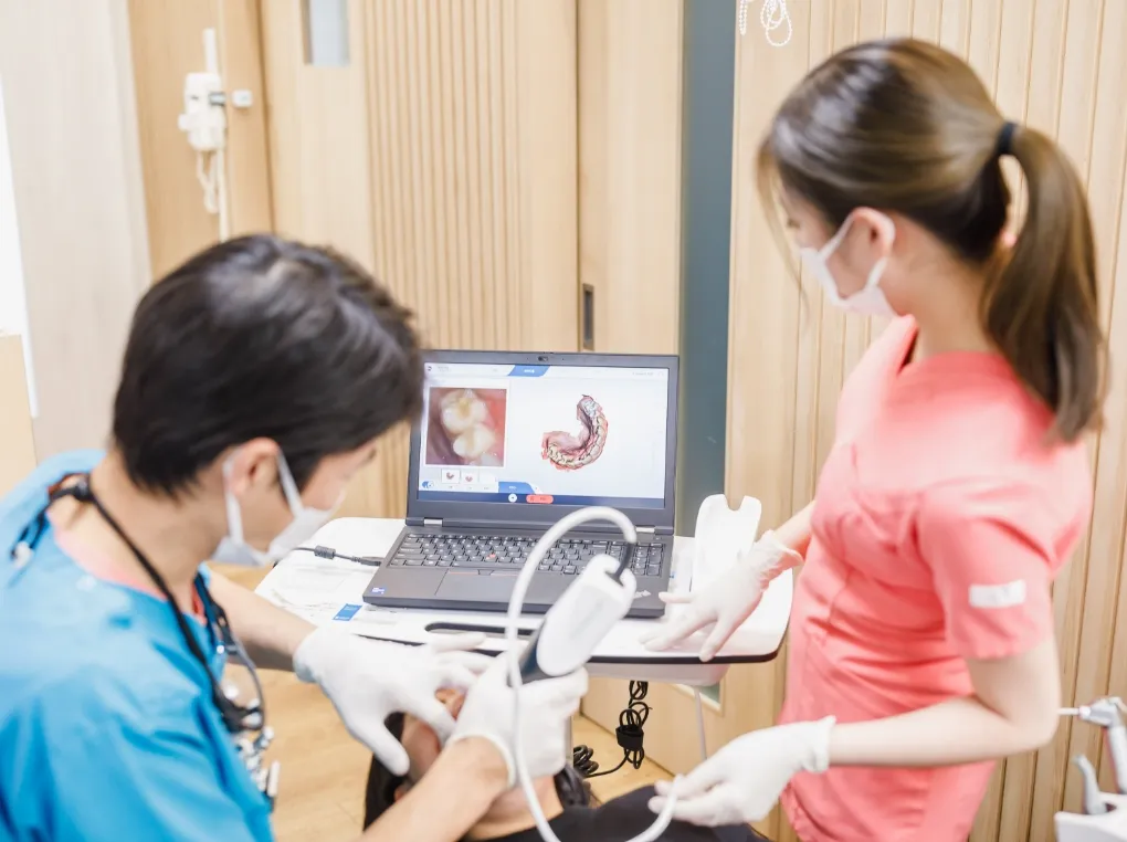 IOS（3D口腔内スキャナー）を活用した精密な治療