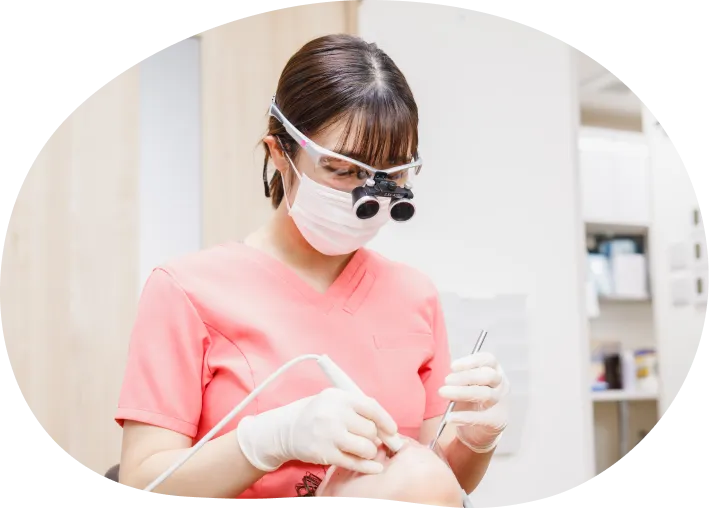 痛みに配慮 お子さまから大人の方まで安心のやさしい治療