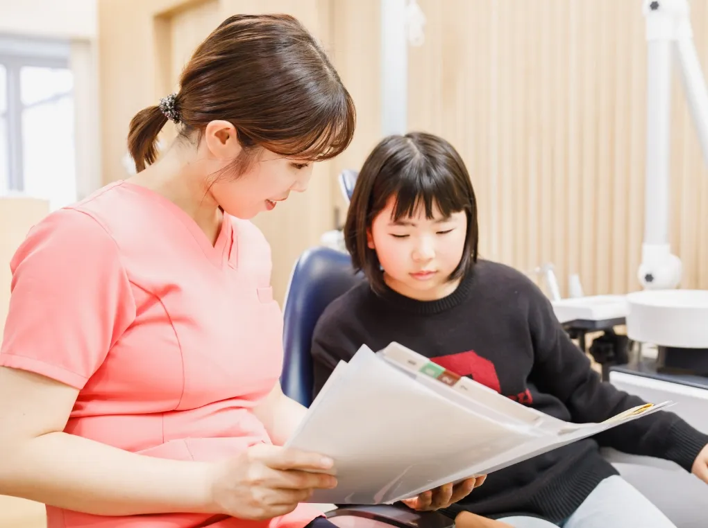 口育士の資格をもつスタッフによるサポート