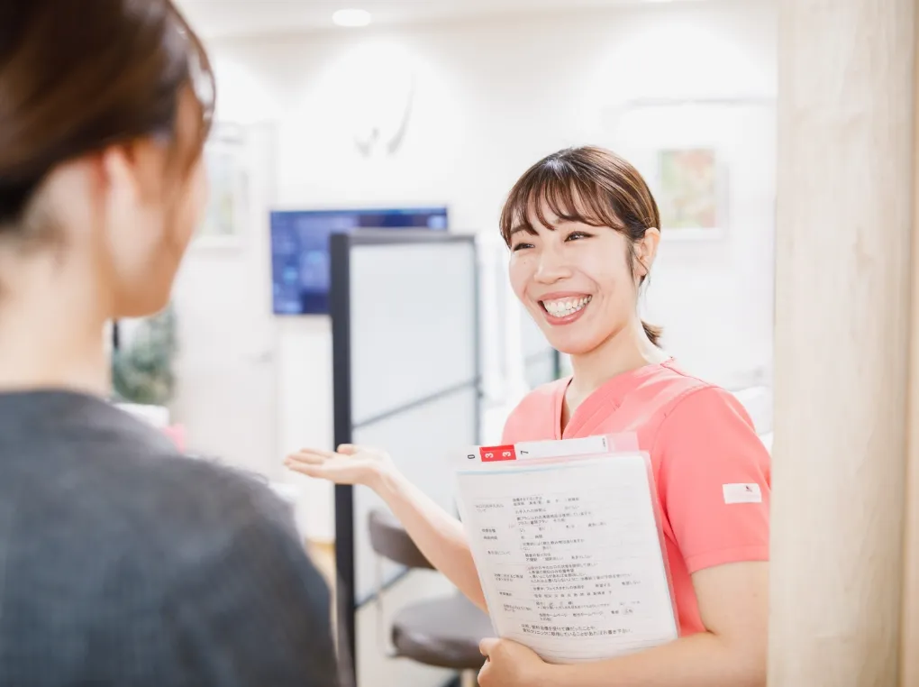 安心の担当歯科衛生士制