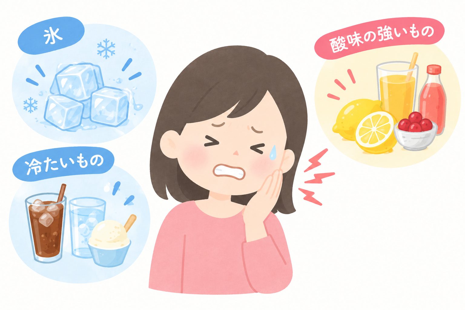 歯がしみるのは虫歯とは限らない！知覚過敏など考えられる原因を歯科医院が解説